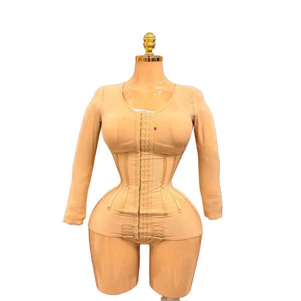 Bodysuit with Arms And Steel Bones