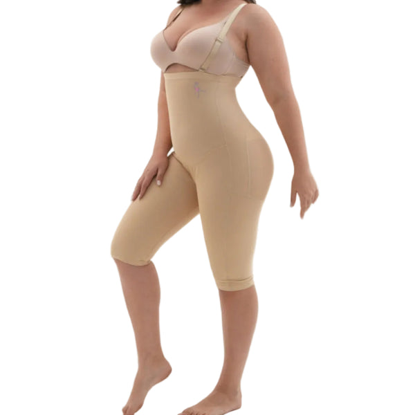 Shapewear shorts with removable straps